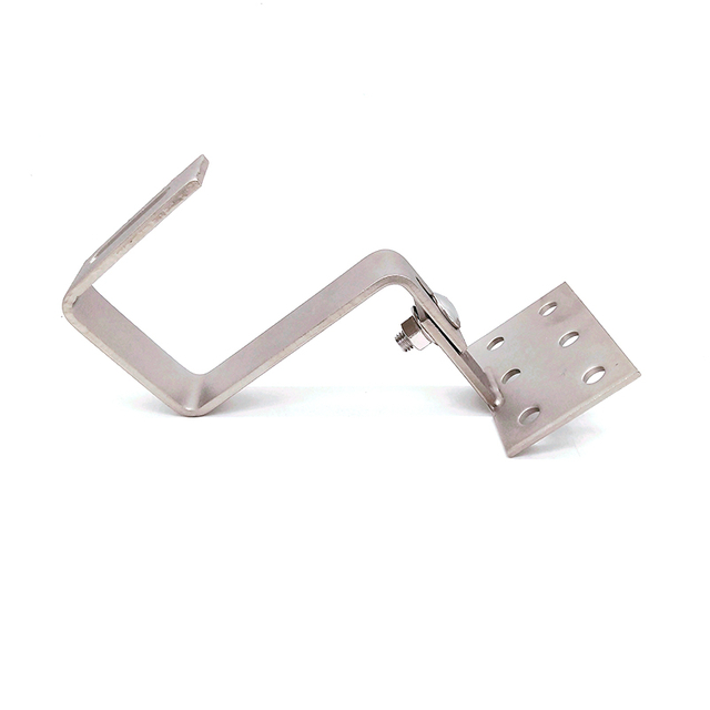 Wsporniki do paneli słonecznych do regulowanego haka solarnego na dachu