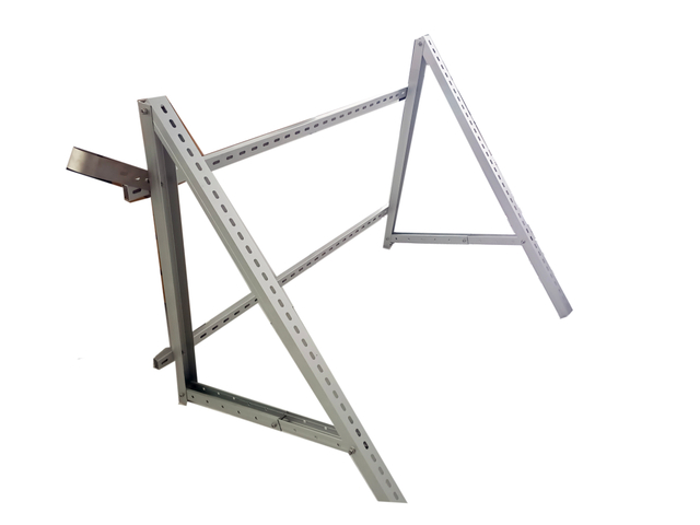 Regulowane wsporniki montażowe do paneli słonecznych na balkon