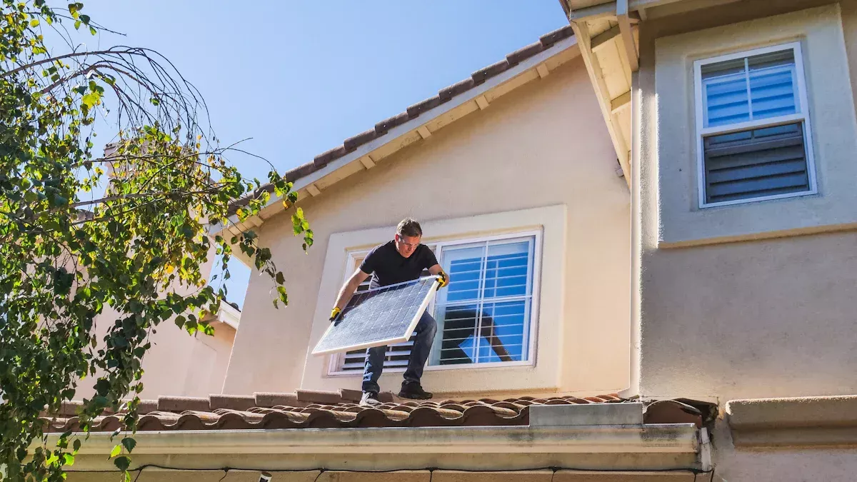 Wskazówki dotyczące czyszczenia paneli słonecznych dla właścicieli domów