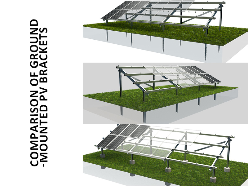 Porównanie trzech rodzajów systemu montażu słonecznego