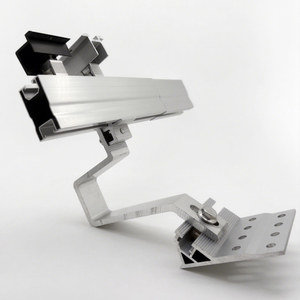 Słoneczne konstrukcje PV Aluminiowe wspornik haczyka do systemu montażu panelu słonecznego