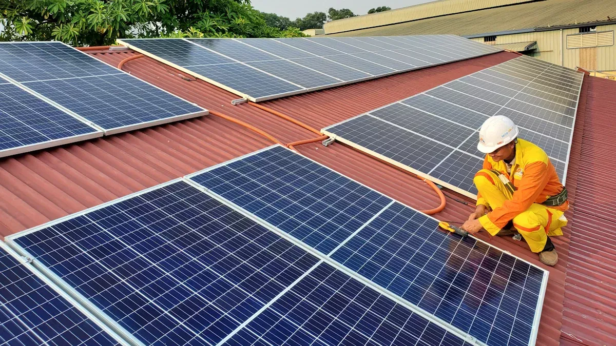 Jaki jest średni koszt paneli słonecznych w 2025 r.?