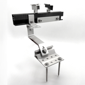 Aluminiowy wspornik solarny zacisk szyny do systemu montażu dachu słonecznego