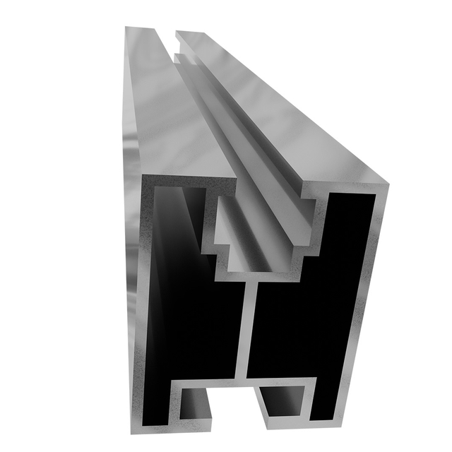  Profil aluminiowy 40x40 Wytłaczany anodowany wspornik solarny Szyna solarna Szyna montażowa z DIN557
