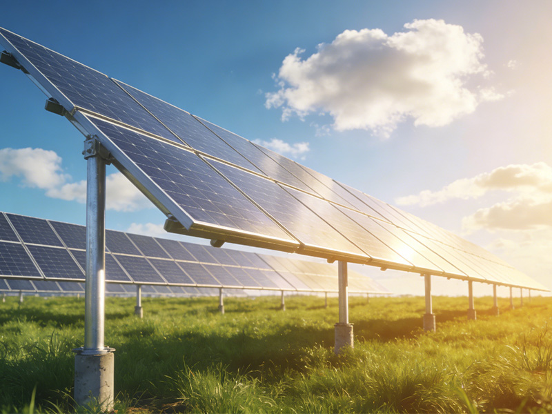 System montażu solarnego naziemnego