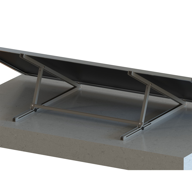 Łatwy w montażu zestaw solarny System montażu panelu balkonowego na płaskim balkonie