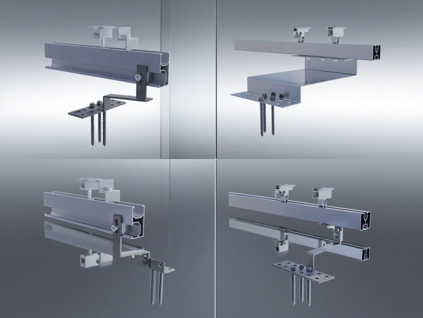 Aluminiowe akcesoria do systemu panelu słonecznego