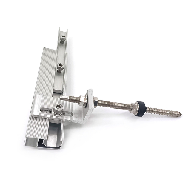 Metalowe akcesoria montażowe Montaż na dachu solarnym Wspornik na stopy ze stopu aluminium L