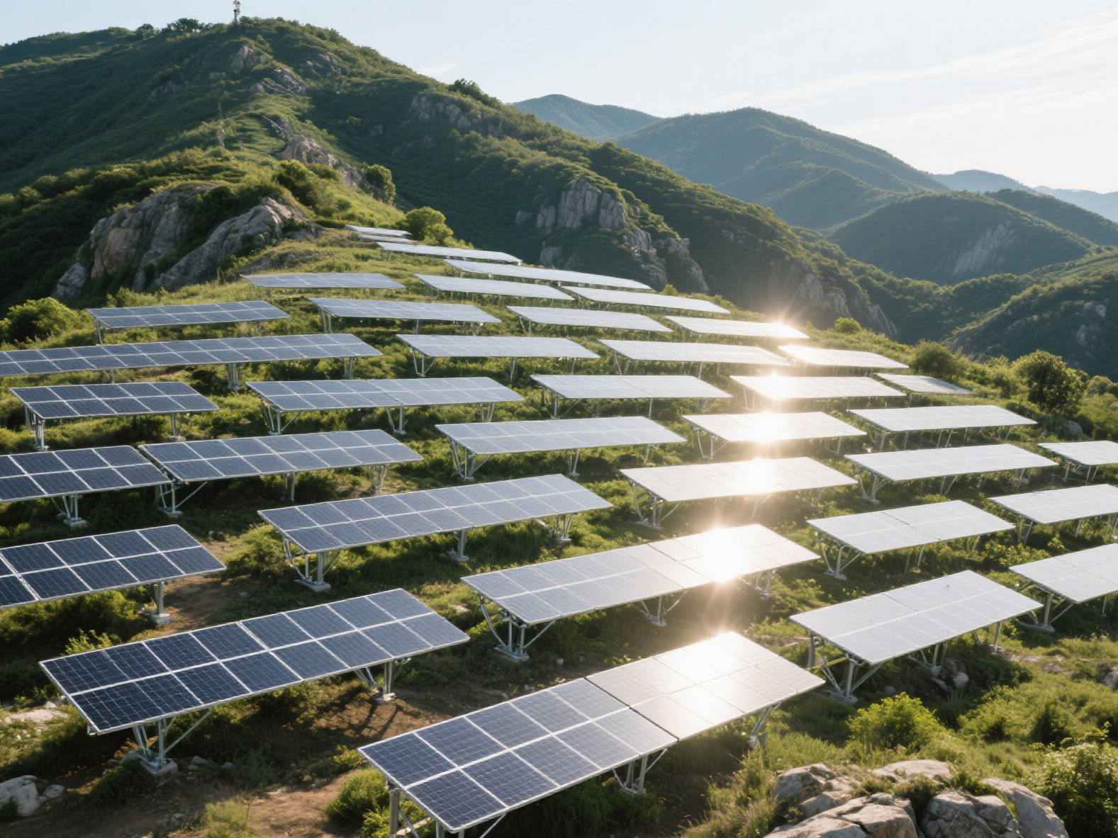 Jakie są wady montowanych naziemnych paneli słonecznych?