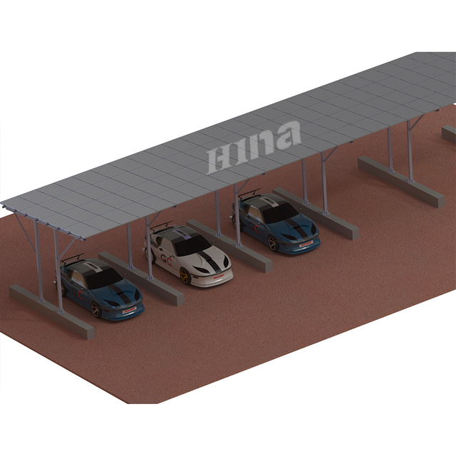  Konstrukcja do montażu energii słonecznej Wielosłupkowy system montażu wiaty słonecznej