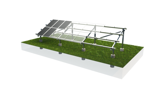 Zestaw elektrowni słonecznej systemu energii słonecznej z sieci do systemu montażu naziemnego