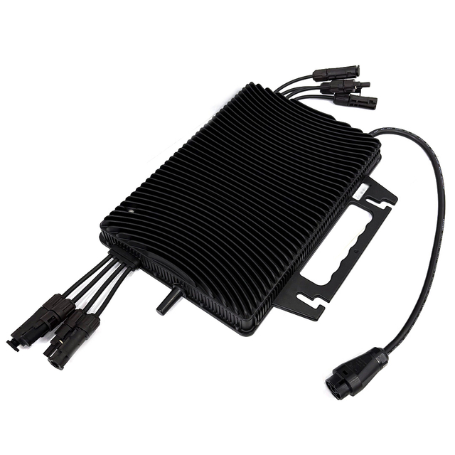 Panel słoneczny Mikroinwerter 2000 W Domowy mikroinwerter z 4 MPPT do słonecznego systemu montażu na balkonie / dachu