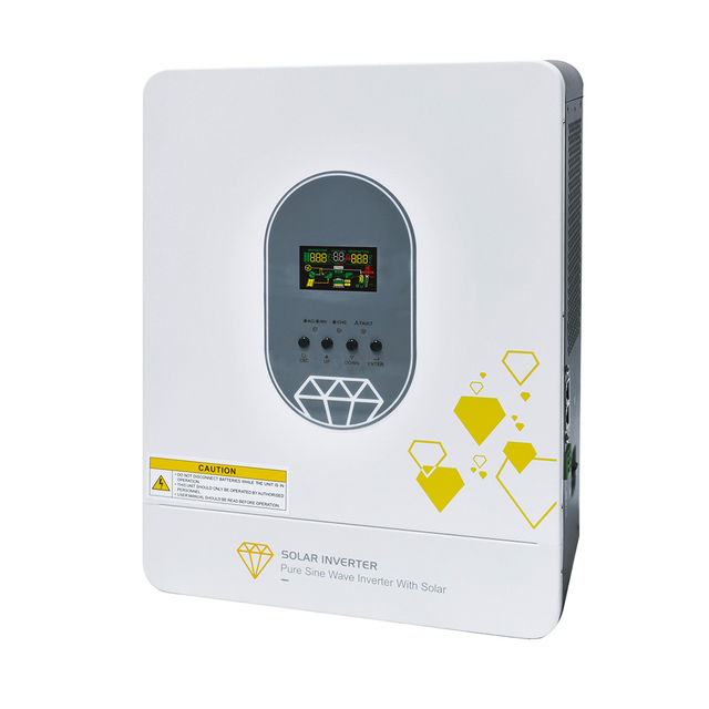 Solar Power 6200w Czysta fala sinusoidalna Solarny hybrydowy falownik do systemu montażu paneli słonecznych