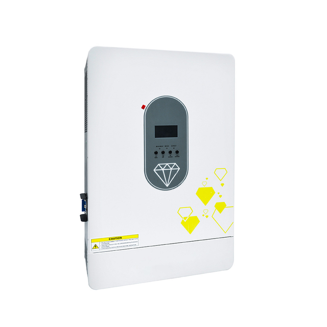 Hybrydowy falownik fotowoltaiczny o mocy 11000 W. Inwerter ciągowy. Mieszkalny falownik ESS do systemu zasilania energią słoneczną.