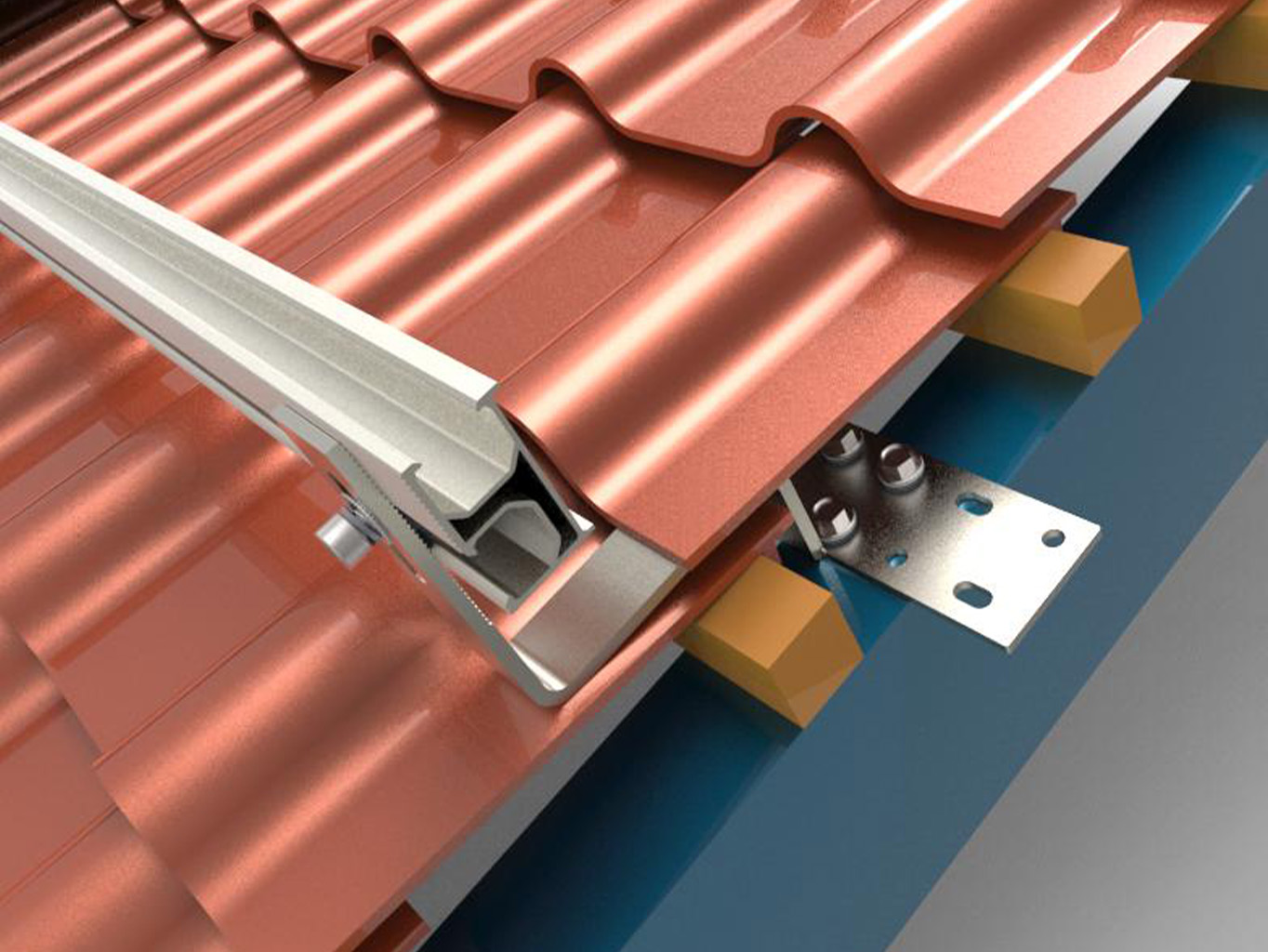 W jaki sposób złączki aluminiowe i haczyki dachowe zasilały systemy montażu słonecznego?