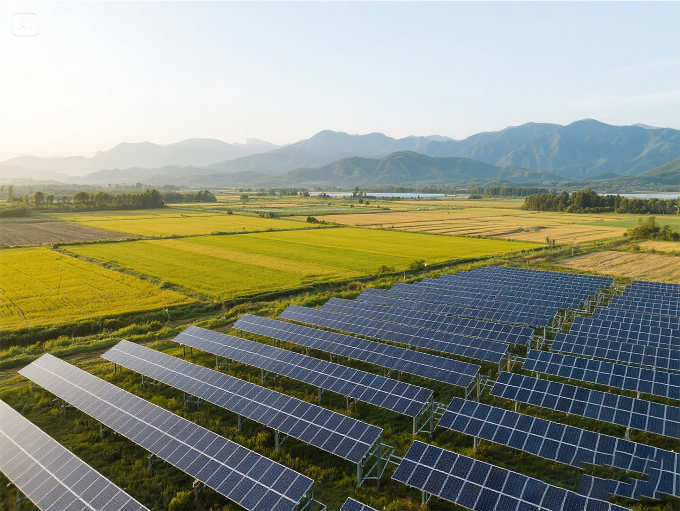 Czy panele słoneczne i uprawy mogą dzielić tę samą ziemię? Wzrost systemów montażu gospodarstw