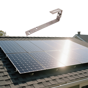 Wspornik montażu panelu słonecznego z hakiem dachowym do dachu do asfaltowej konstrukcji montażu dachu 