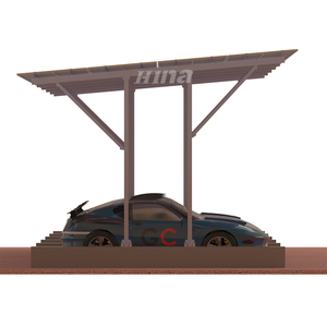  Konstrukcja do montażu energii słonecznej Wielosłupkowy system montażu wiaty słonecznej