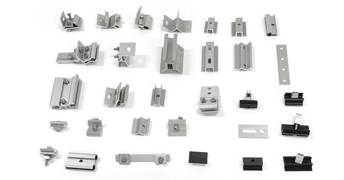 Akcesoria aluminiowe w systemach montażu solarnego